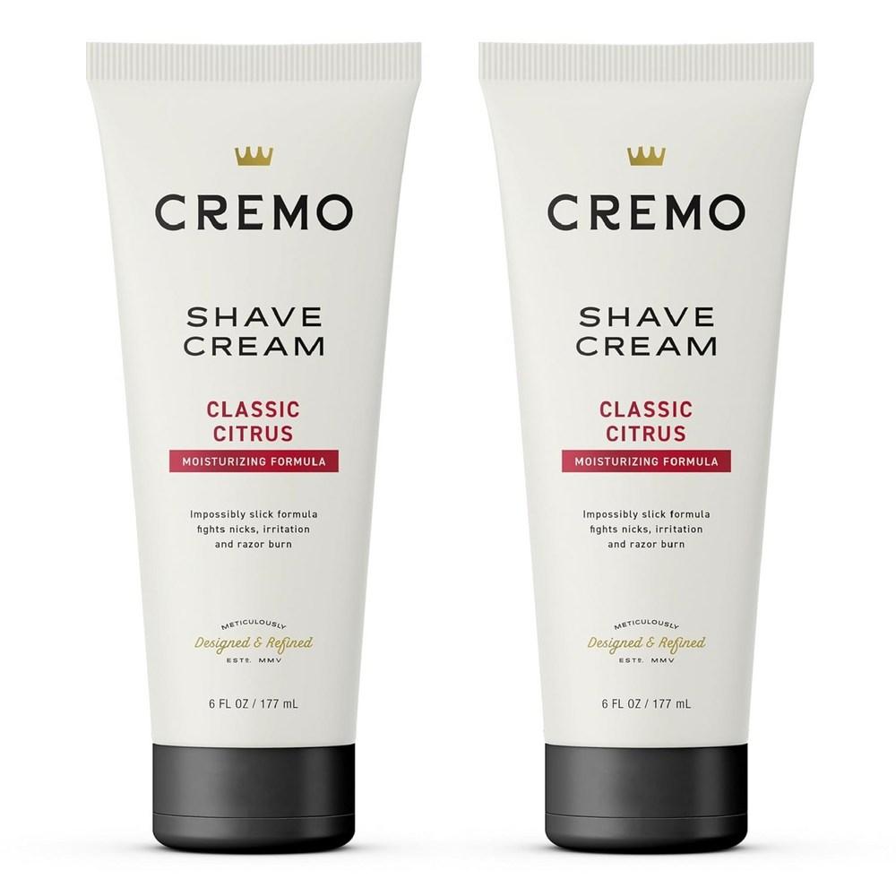 Cremo Men's Shaving Cream Classic Citrus Scent Direct Shipping from the US 2 Pcs