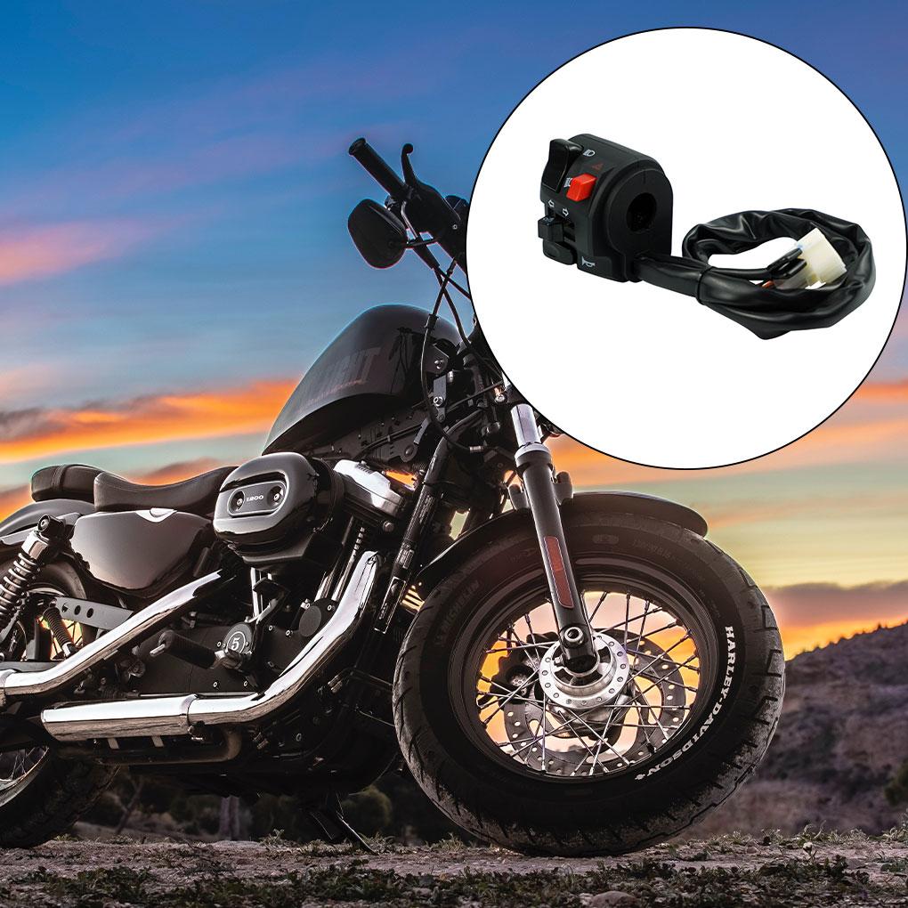 Motorcycle Switch Motorbike Speaker Button Signal Light Controller Electric Start Handlebar Spare Parts Assembled