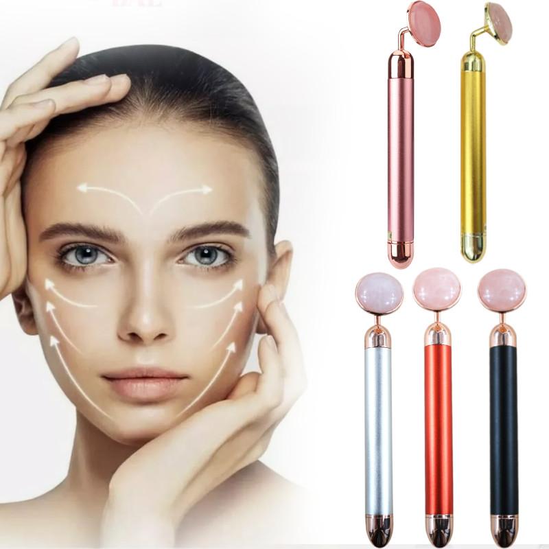 Jade Massager Electric Face Hand Eye Neck Body Anti Ageing Therapy Beauty Device