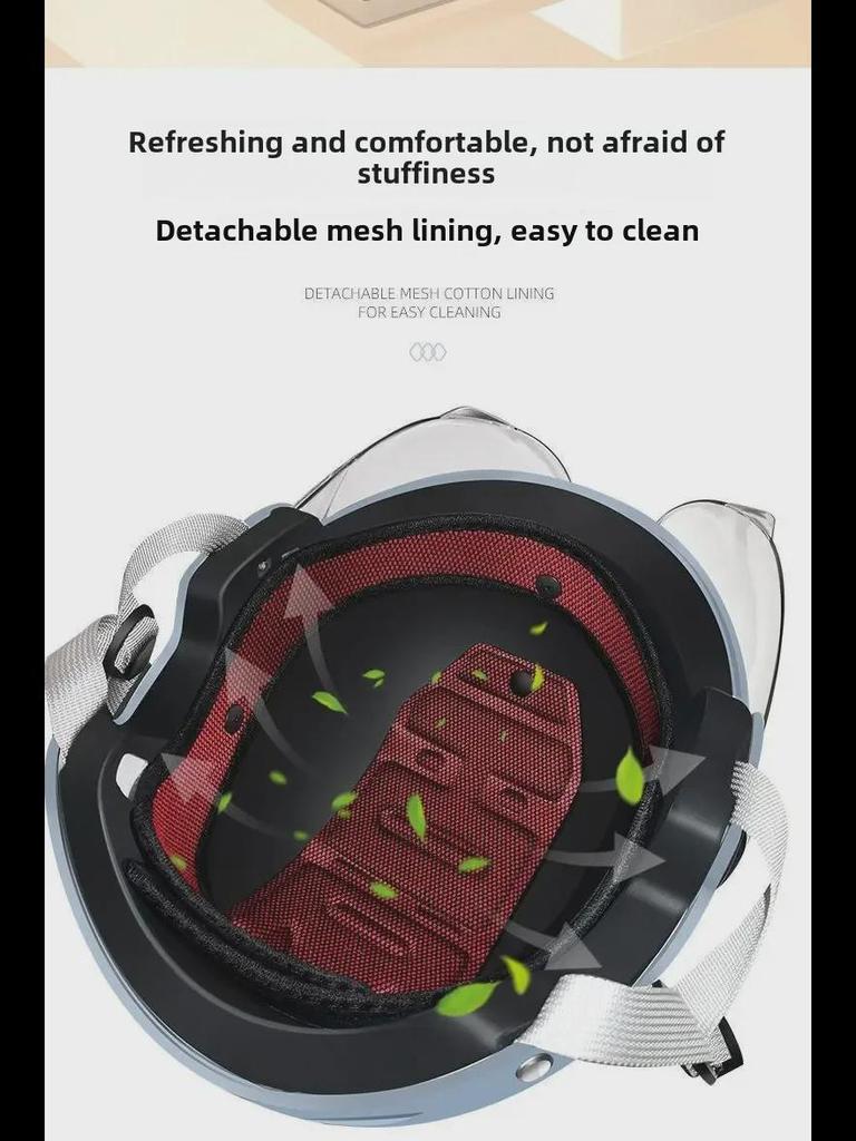 3C Certified Windproof Sunscreen Electric Car Helmet for Men & Women