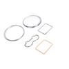 Speedometer Bezel Trim Speedometer Gauge Rings Trim for MKIV 1997-2003 Automotive Gauge Rings Bezel Set
