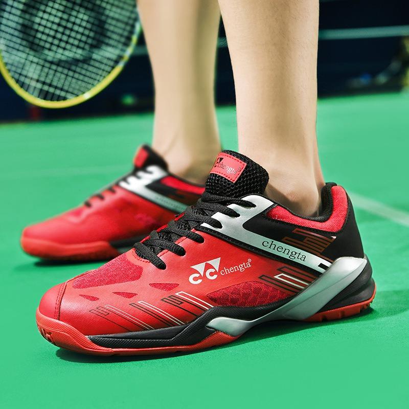 Badminton shoes men's and women's casual table tennis shoes new breathable cushioning competition training tennis shoes