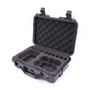 Portable Drones Protections Box with EVA Foam Interior, Water and Shock Resistant, Durability PC Shell for Travel