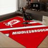 1PC Middlesbrough Football Club Crest Floor Mat for Living Room, Game Rooms, Office, Bedroom, Office Floor Mat Playful Design, Christmas fan gifts