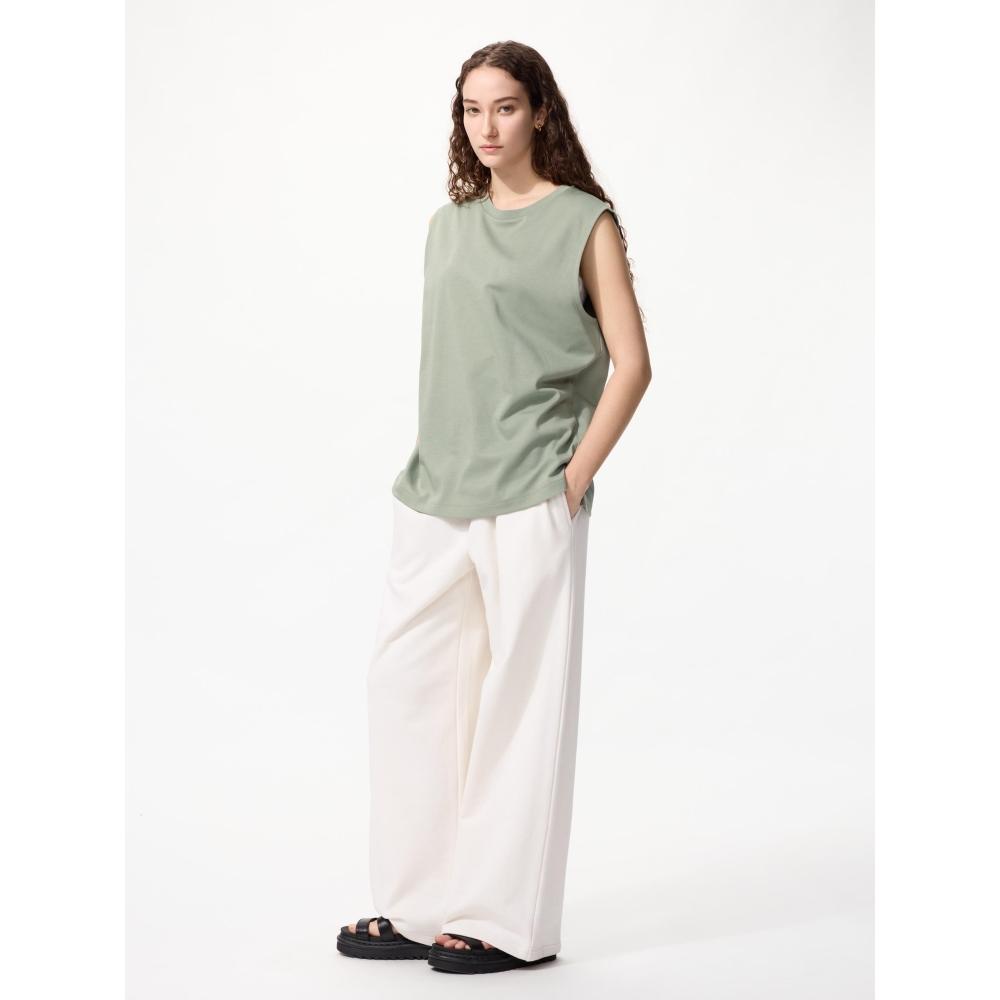 Uniqlo Japan Air Rhythm Cotton Sleeveless Tee