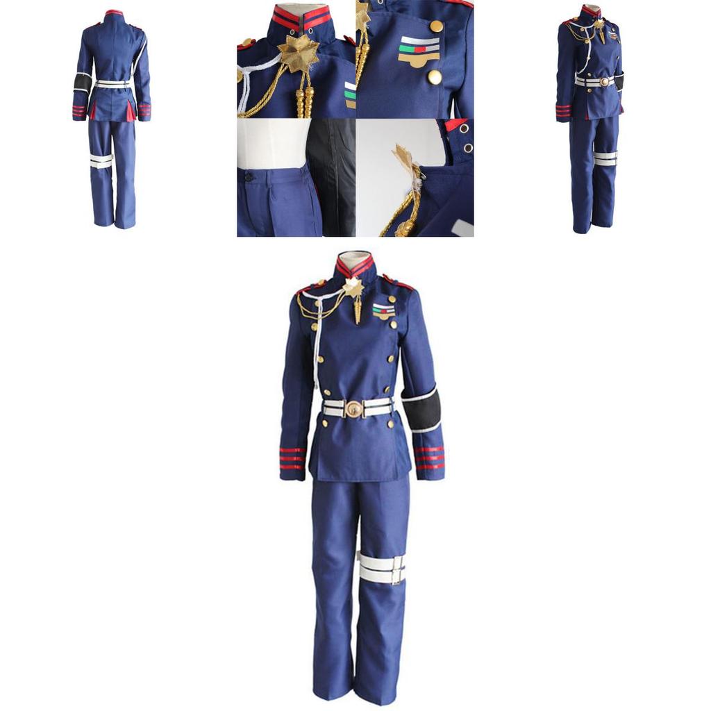 Unisex Seraph Of The End Guren Ichinose Cosplay Costume Full Set For Anime Fans