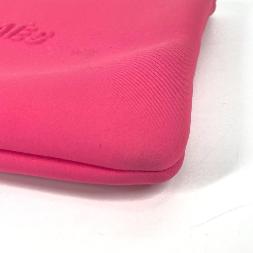Hermes Neovan PM Clutch Tasche Tasche Kosmetiktasche Mehrzwecktasche Beutel Polyamid rosa
