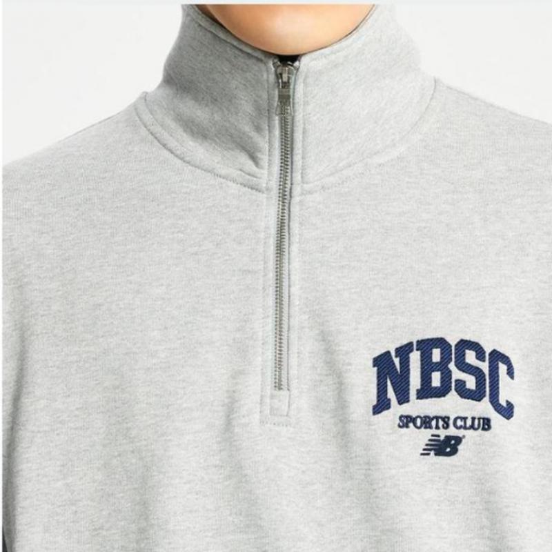 New Balance Uni Nbsc Half Zip Up Sweatshirt Nbncd31823 Ac