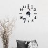 Douyin Style Silent Acrylic Wall Clock - DIY Wall Sticker for Home or Bedroom