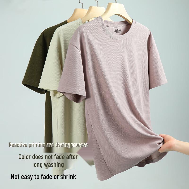 Baleno Men's Waffle Short Sleeve T-Shirt