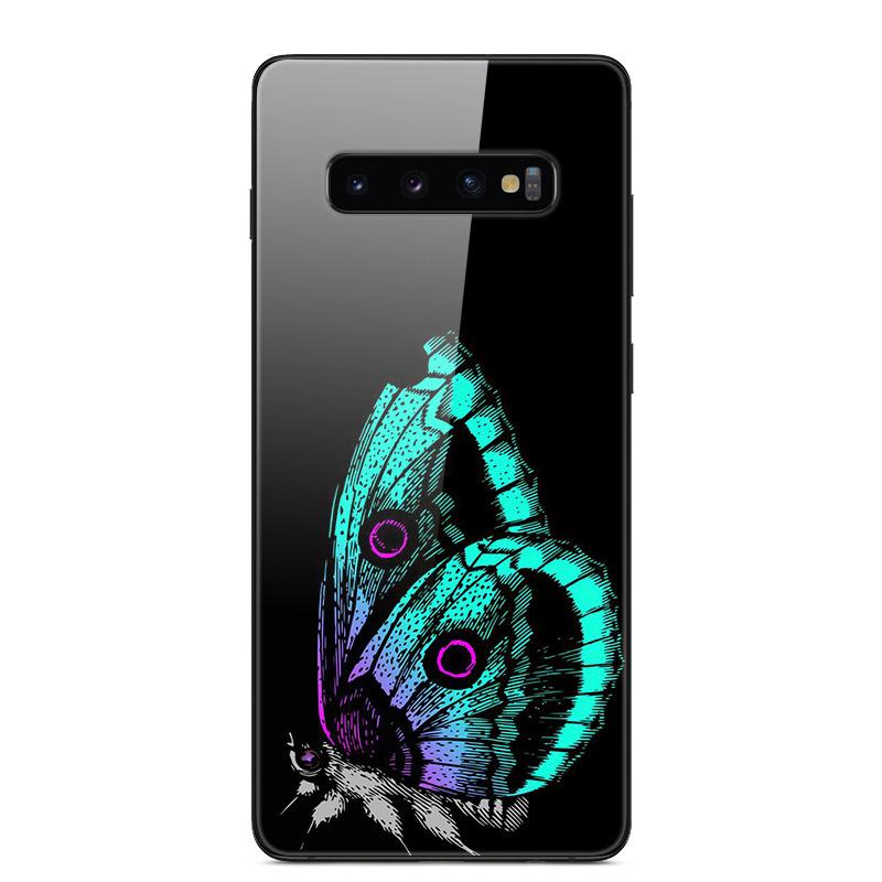 For Samsung S10 Plus Case Tempered Glass Hard Phone Back Cover Coque For Samsung Galaxy S10E S 10 5G S10plus Bumper Cases Capa