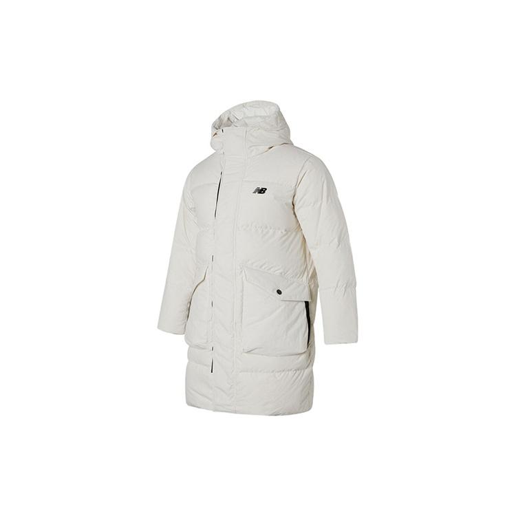 New Balance Sportswear Classic Long Puffer Jacket Asia Sizing  White  Men s NP943061-IV XL