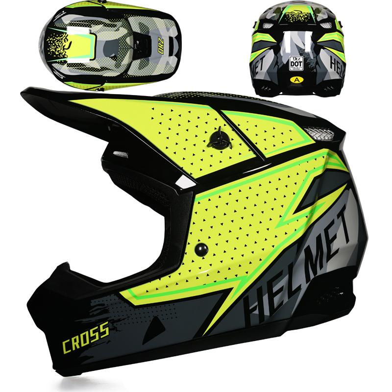 Downhill Helmet Off-Road Full Helmet Mountain Bike Riding Helmet Men's and Women's Cycling Forest Road Helmet