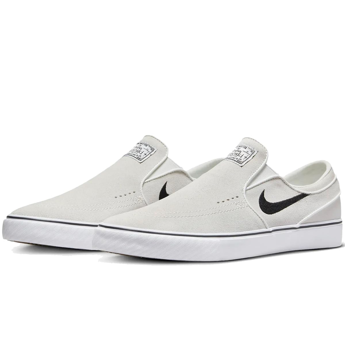 Nike SB Summit Authentic Nike Japan Size Janoski+ Slip, White/Summit White/White/Black, FN5893-100, Product, 23.5cm