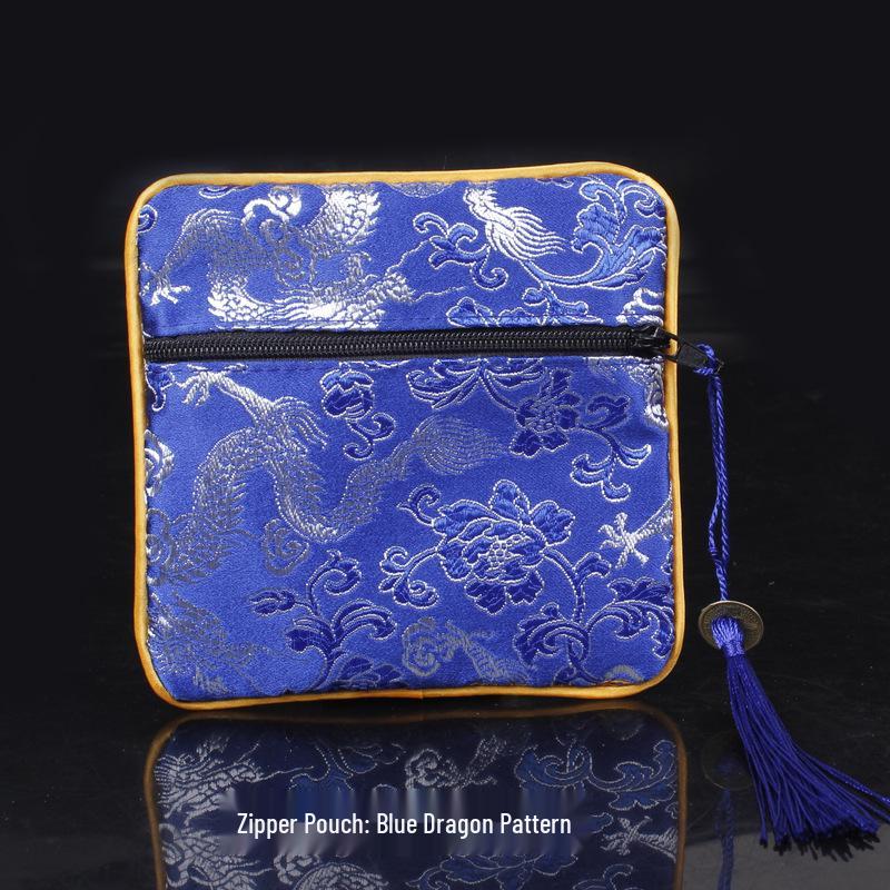Chinese Osmanthus Embroidered Silk Brocade Sachet - Ethnic Style