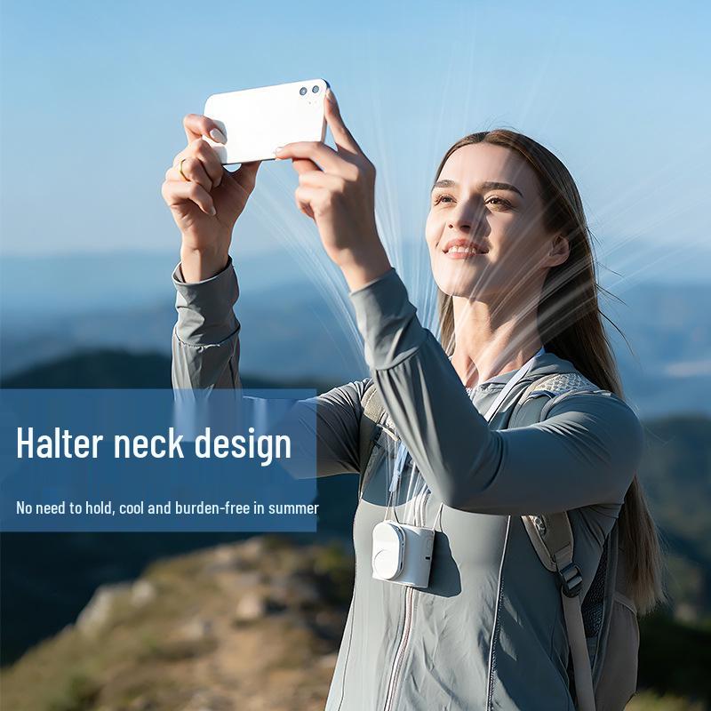 Portable USB-Charging Mini Fan: Multi-Speed, Clip-On Design for Outdoor Use