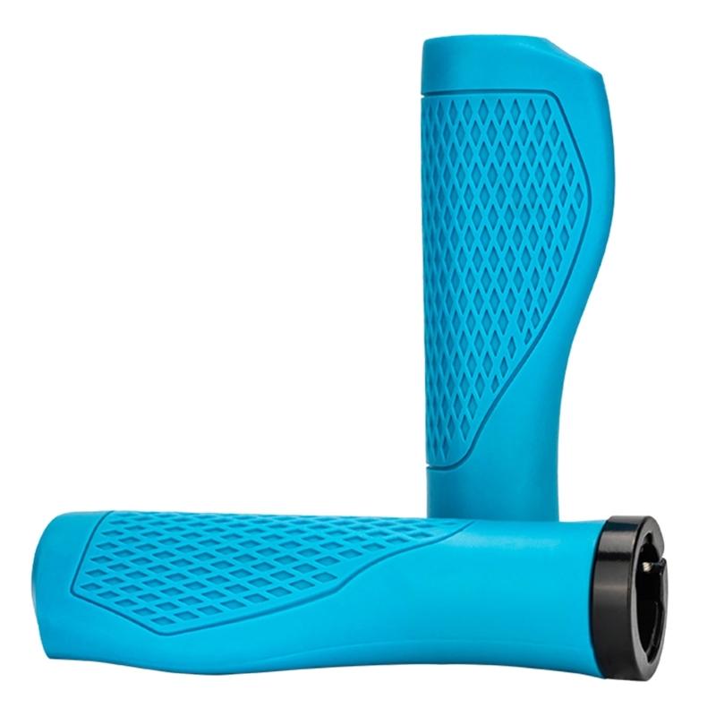 Comfortable NonSlip Bicycles Handlebar Grips Nonslip Cycling Handlebar Sleeve Bikes Handlebar Grips with Aluminium Locks