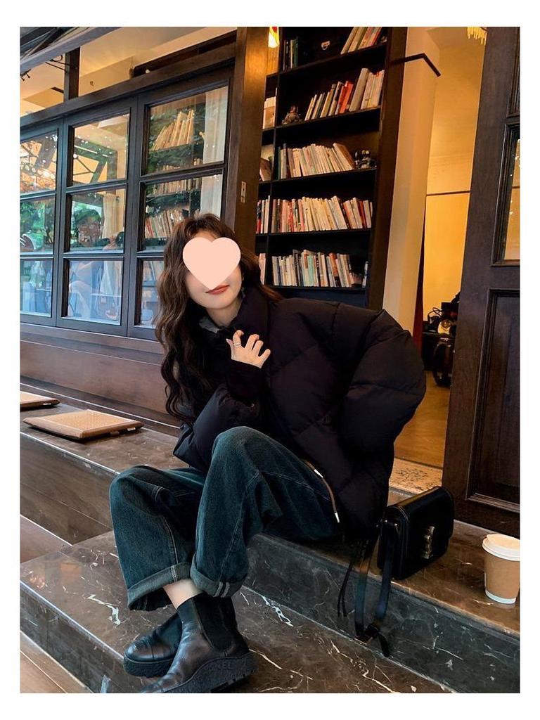 Spring/Summer Loose Cotton-Padded Jacket - Short Korean Style for Women