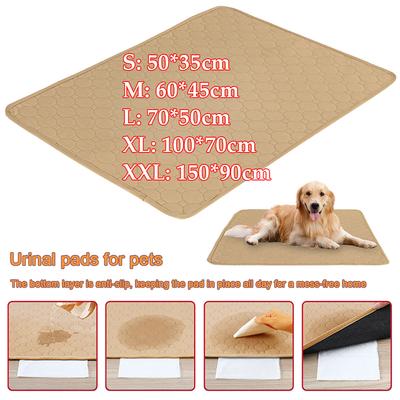 Tapis antidérapant pour animaux de compagnie, lavable, absorbant, pour le dressage des chiots et des chats, pour siège auto
