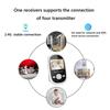2.4-inch Two-Way Audio Baby Monitor with Lullabies