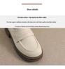 Women's British-Style Thick Sole Loafers, 2025 Trending, Genuine Soft Leather, Versatile & Comfortable.