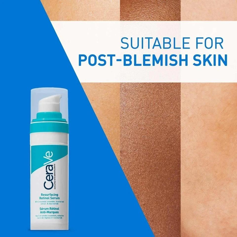 CeraVe Resurfacing Retinol Serum for Blemish-Prone Skin Non-Comedogenic 30ml