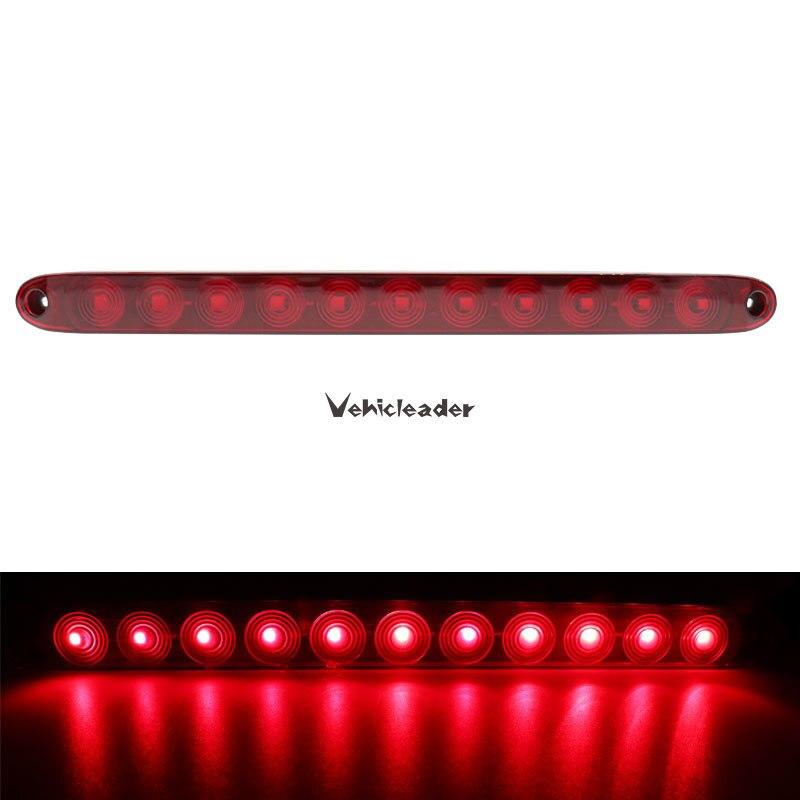 

12 В 15 дюймов 11 светодиодный светильник, герметичный стоп-сигнал, задний стоп-сигнал, третий 3-й стоп-сигнал, маркер для грузовика, прицепа, идентификационный бар, водонепроницаемый