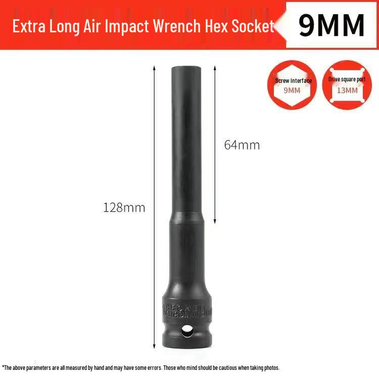 1/2 Hex Thin Wall Extended Electric Wrench Socket