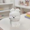 Puppy Figurine, Cute Small Dog Statue, 3D Printed Cartoon Animal Desktop Decoration for Home Office Shelf Decor, Gift for Dog Lovers