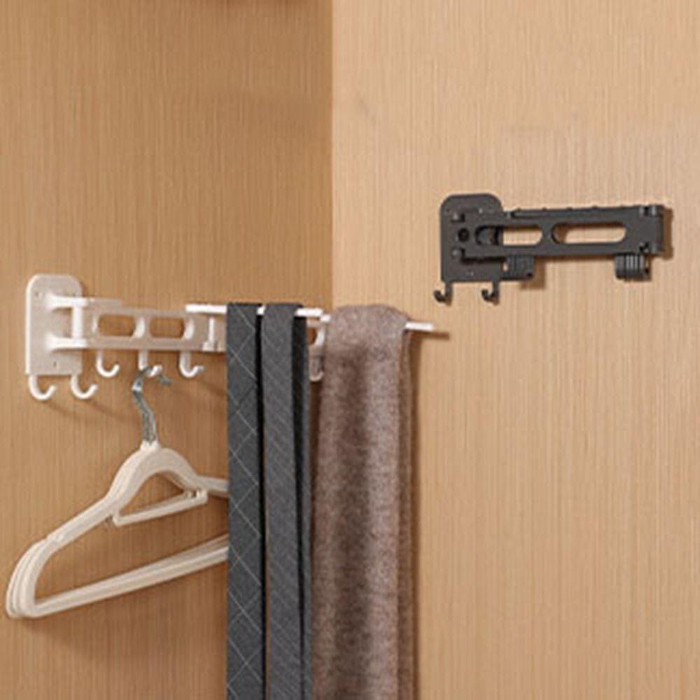 Plastic Spatula Spoon Hanging Bracket Folding Utensil Rack Kitchen Wall Hooks  for Home