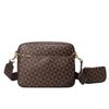 Fashionable Three piece Printed Men's Bag Korean Version New Easy To Wear Retro Crossbody Postman Small Square Bag Shoulder Bag Trendy