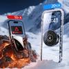 Adjustable Car Air Vent Phone Mount Magnetic Semiconductor Cooling 3 Speed Power Control for 4-7Inch Smartphones