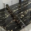 Kitchen Stove Waterproof and Oil-proof Wallpaper Self-adhesive Cabinet Renovation Tile Marble Sticker Countertop Pvc Wallpaper
