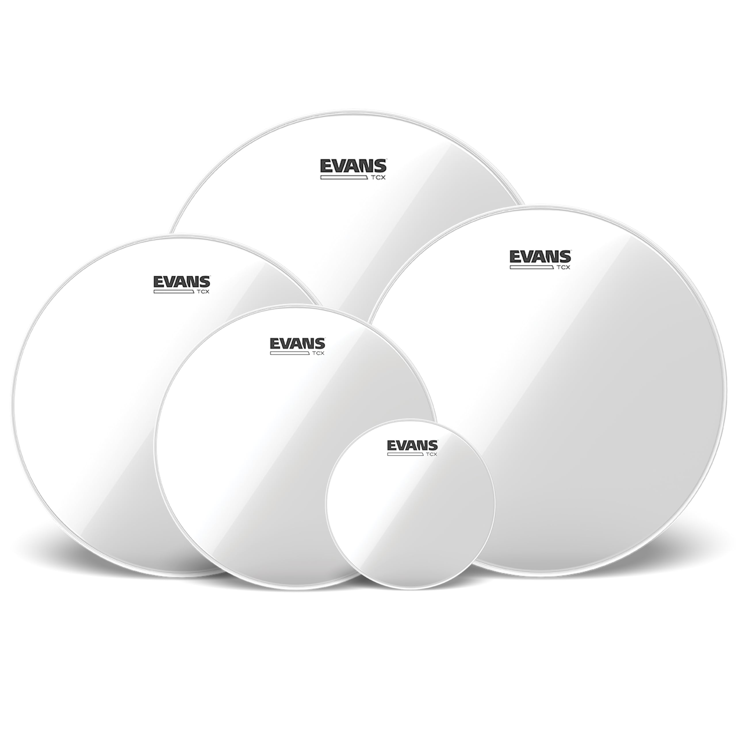 

EVANS Marching Tenor Headset TCX Clear Tenor Pro Pack 6 /10 /12 /13 /14 (2-ply, 7mil+7mil) EMTP-TCX чёрный