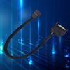 5Pcs SATA 15Pin To 4Pin Cooling Fan Power Adapter Cable Converter 22AWG Cable