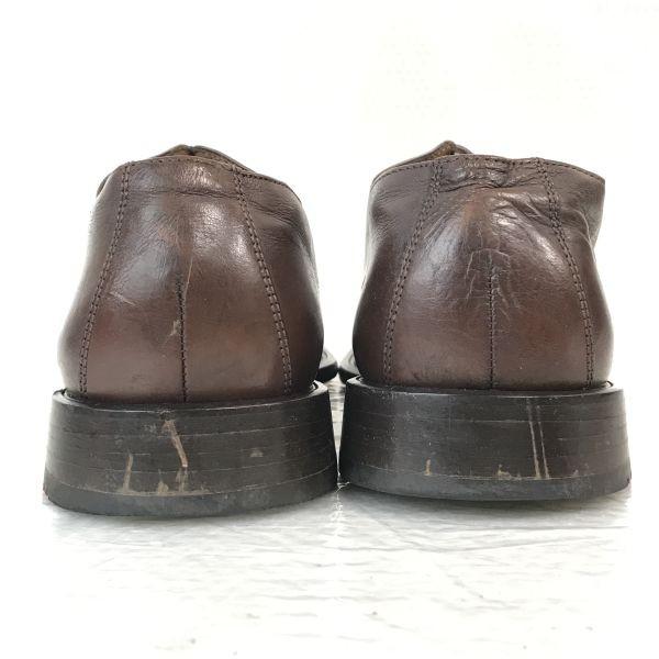 Made In Germany Lloyd Square Toe U-Tip Leather Dress Shoes Men’s 7 25.5 Brown(USED)