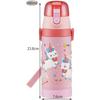 Skater Children's Stainless Steel Direct Drinking 3D Water Bottle Kids 480ml Unicorn Girls SDPV5-A