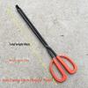 Stainless Steel Extended Trash & Food Tongs - Durable, Hygienic Pick-Up Tool