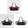 Girl Boss Nylon Large Capacity Retro Tote Bag For Daily Commuting And Casual Use