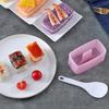 Warship Sushi Mould Onigiri Mould Rectangular Sushi Kitchen Accessories Set Bento Mould Sushi Maker DIY Onigir Rice Ball Mold