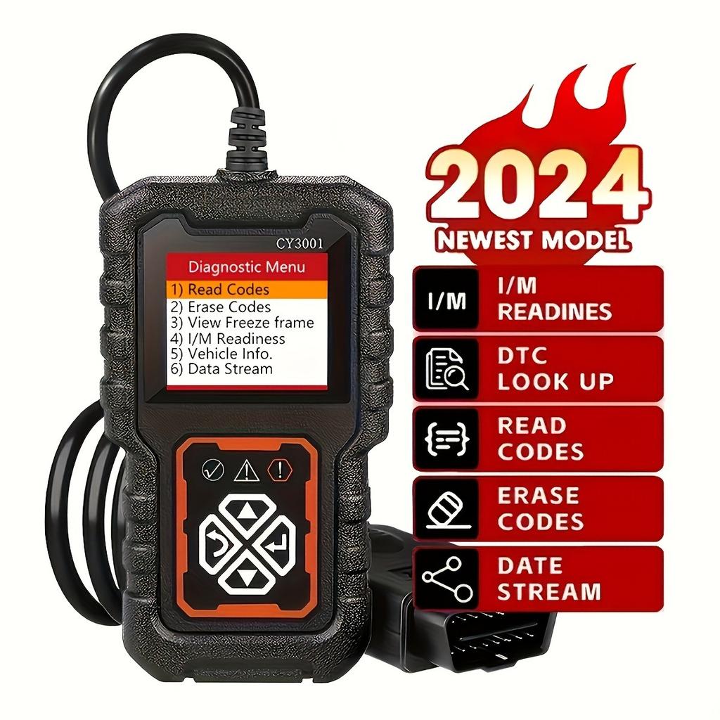 2025 OBDII Scanner Car Diagnostic Tool 3001 OBD2 Scanner, Engine Fault Code Reader Mode CAN Diagnostic Scan Tool for Obd2 Scanne