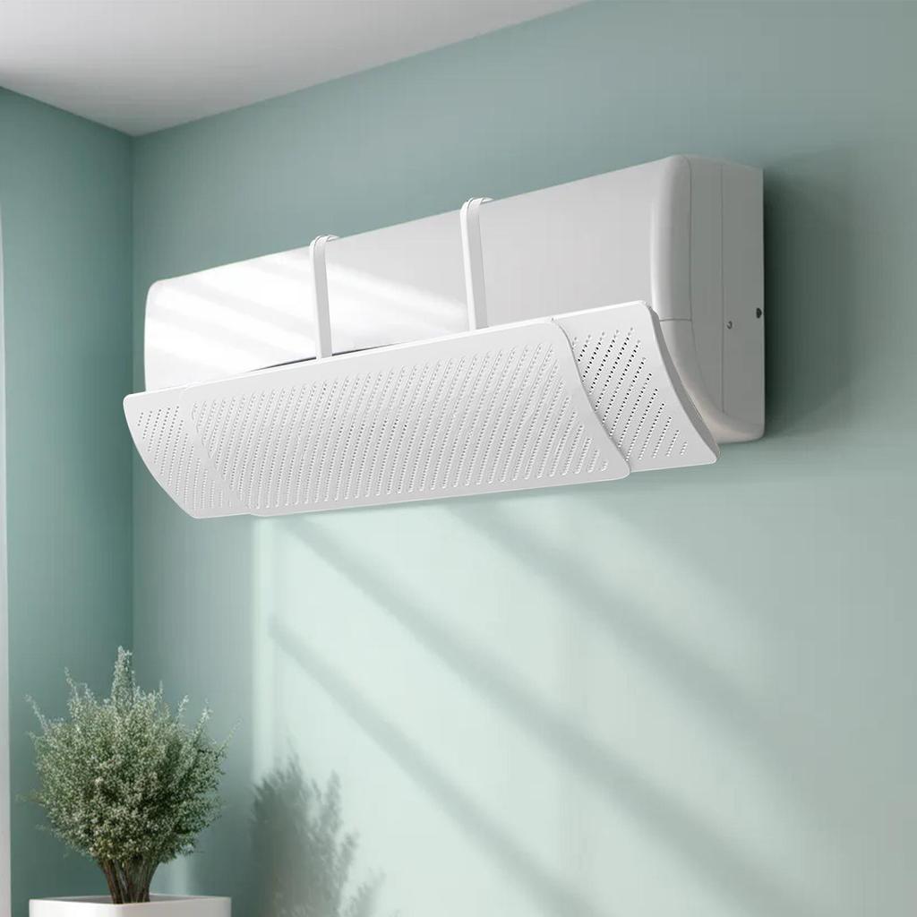 1Pcs Air Conditioner Wind Deflector Hanging Anti-Direct Blowing Windshield Adjustable Air Baffle Shields For Home Office