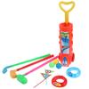 1 Set Outdoor Children Golf Club Toys Plastic Mini Golf Sports Educational Toy