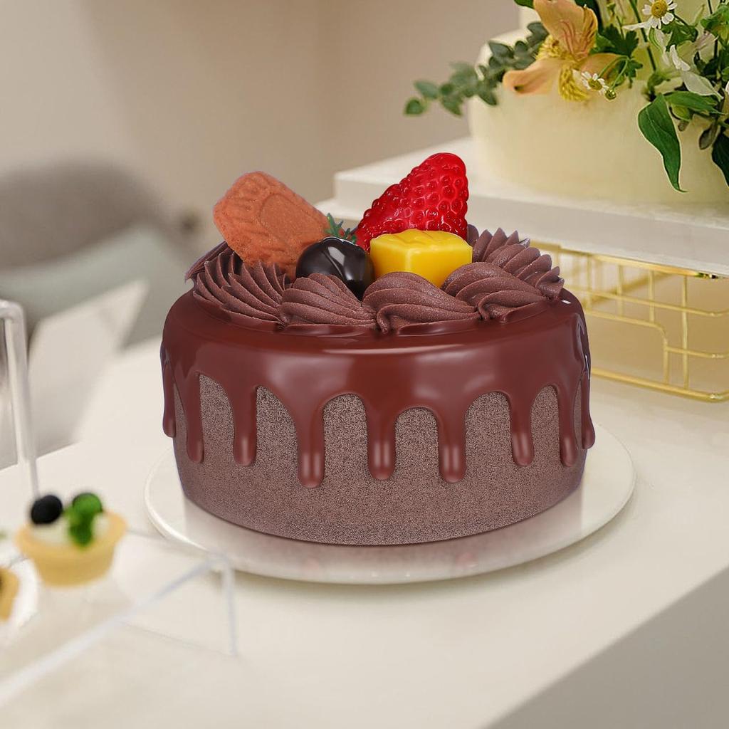 Generic Fake Cake Cake Shop Artificial Mock Cake Artificial Food Simulation Food Food Imitation Dessert Shop Artificial Dessert PVC Display,
