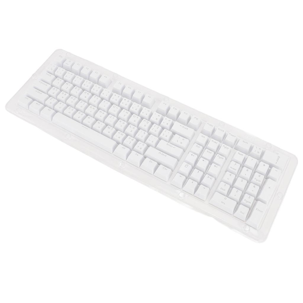 Thai Keyboard Keycaps 113 Keys Minimalist Mechanical Keyboard Keycaps for 61 64 68 84 87 96 98 100 104 108 Keys Keyboards