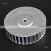 Galvanized High-Temp Motor Fan Impeller, 120mm Diameter, 34mm Height, 43mm Depth, 6mm/8mm Inner Hole