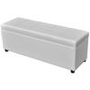 Day and Night - Day and Night Long White Wooden Storage Bench