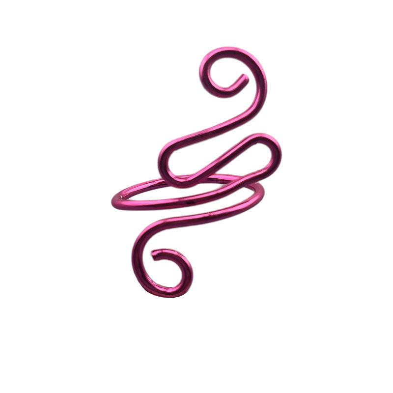 Unisex Snake-Shaped Finger Crochet Hook - Handmade Knitting Tool