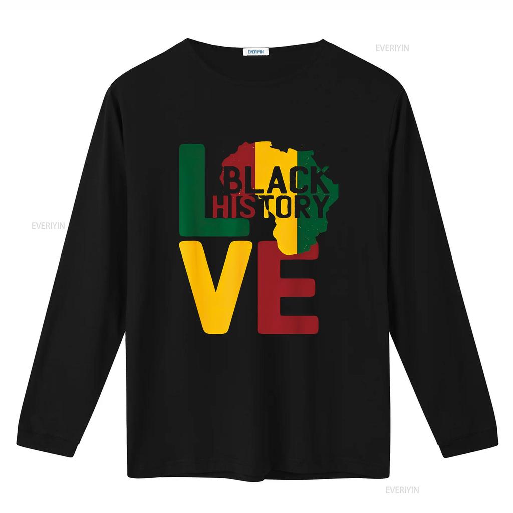 Love Black History Month African Sign Pan Flag T Shirt vintage Washed Comfortable fashion Soft Casual Slightly Stretched