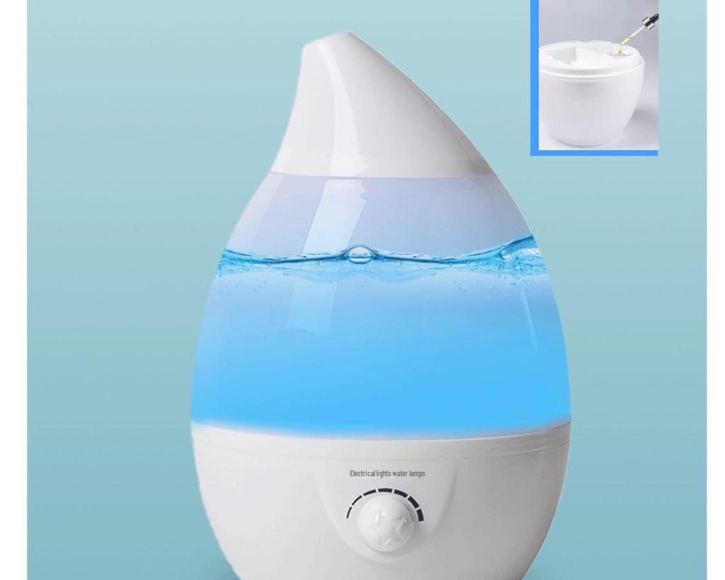 3L Silent Desktop Humidifier with Aromatherapy for Bedroom and Office Use
